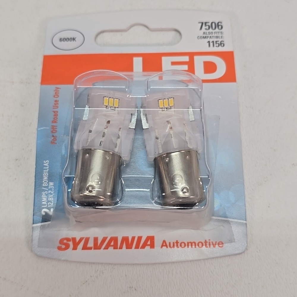 SYLVANIA - 7506 LED White Bulb -‎ Bright LED Bulb (Contains 2 Bulbs)